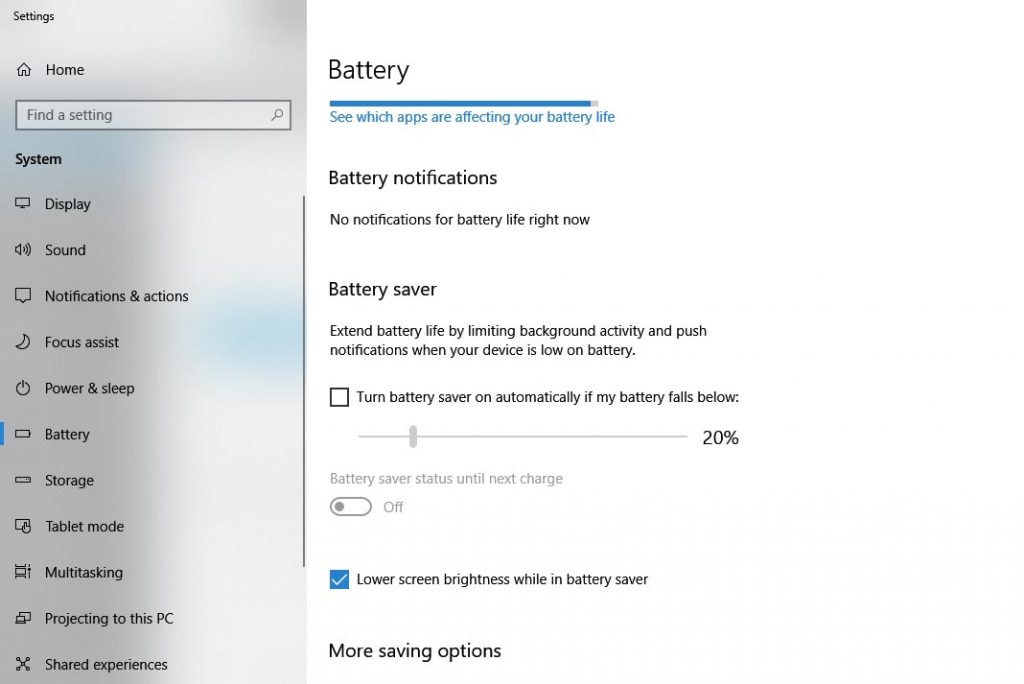Gambar Cara Merawat Baterai Laptop Dengan Mengurangi Terang Cahaya Laptop