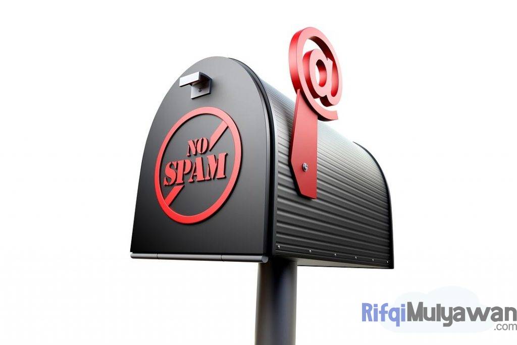 Ilustrasi Gambar Dari Contoh Spam Dalam Membahas Penjelasan Pengertian Spam