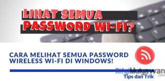 Gambar 2 Dua Cara Menampilkan Semua Password Akun Wireless Wi Fi Di Windows 10 8.1 8 Dan 7