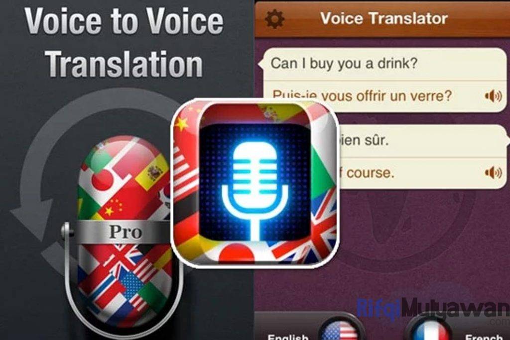 Gambar Aplikasi Terjemahan Voice To Voice Pro
