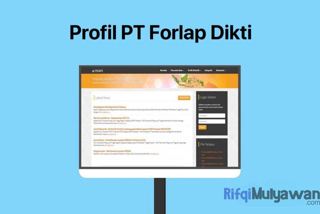 Gambar Cara Cek Kampus Di Forlap Dikti Dan Cara Print Atau Cetaknya