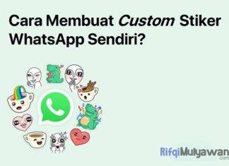Gambar Cara Membuat Custom Personal Stiker Di WhatsApp atau WA Sendiri Dengan Mudah Serta Bagaimana Mengirim Dan Menggunakan Stiker Barunya