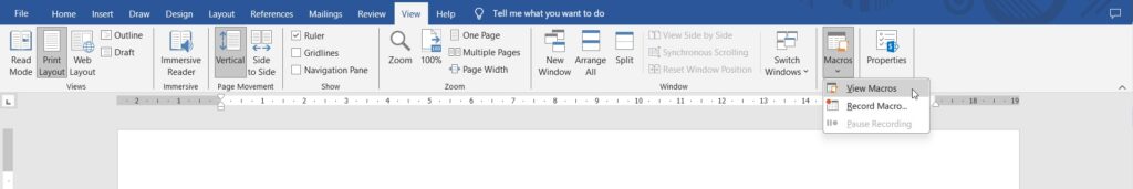 Gambar Cara Memilih Menu View Lalu Pilih Macros Dan Buka Sub Menu View Macros Untuk Menjalankan Kode Macro Save As Semua Format File Otomatis Gambar Cara Memilih Menu View Lalu Pilih Macros Dan Buka Sub Menu View Macros Untuk Menjalankan Kode Macro Save As Semua Format File Otomatis