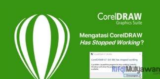 Gambar Cara Mengatasi Corel Draw Has Stopped Working Di Windows 10 8 Dan 7 Untuk Semua Versi Corel Yaitu X4 X5 X6 X7 X8 Serta X9