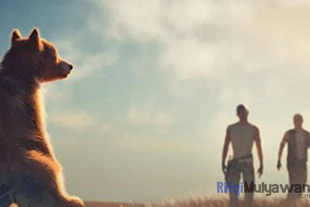 Ilustrasi Gambar Cerita Inspiratif Kisah Dua Orang Teman Atau Kawanan Dengan Seekor Beruang