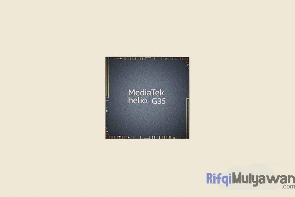 Gambar Chipset Mediatek Helio G35 Dalam Spesifikasi Ponsel Handphone Atau Smartphone Xiaomi Redmi 9C Dibandingkan Dengan Helio G25 Milik 9A