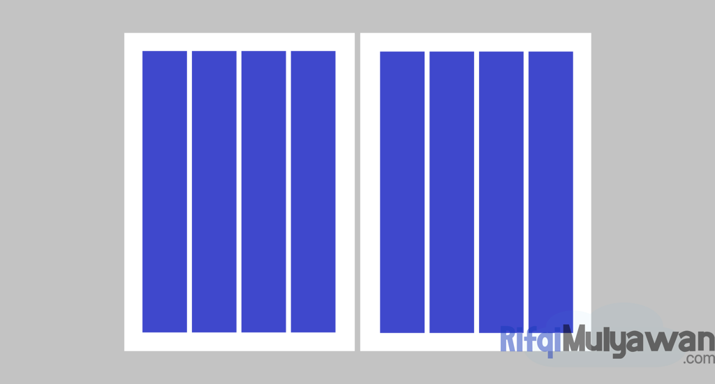 Gambar Contoh Jenis Coloumn Grid Atau Kisi Kotak Kolom