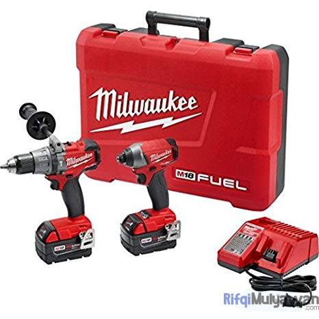 Gambar Contoh Teknologi Konstruksi Milwaukee M18 Fuel 2 Tool Combo Kit