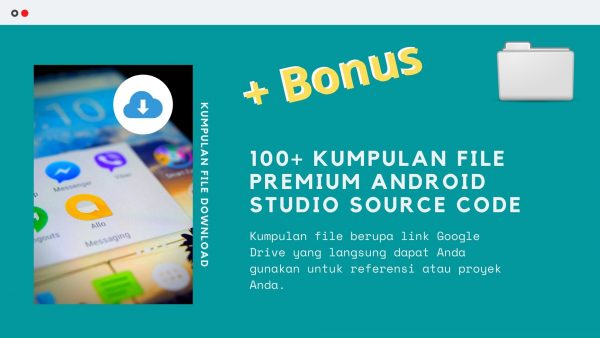 Gambar Cover Produk 100 Plus Lebih Kumpulan File Aplikasi Premium Android Studio Source Code