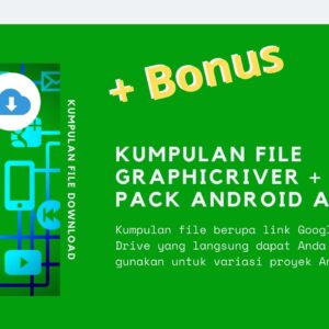 Gambar Dari Produk Kumpulan File Mentahan GraphicRiver Icons Pack Android Assets