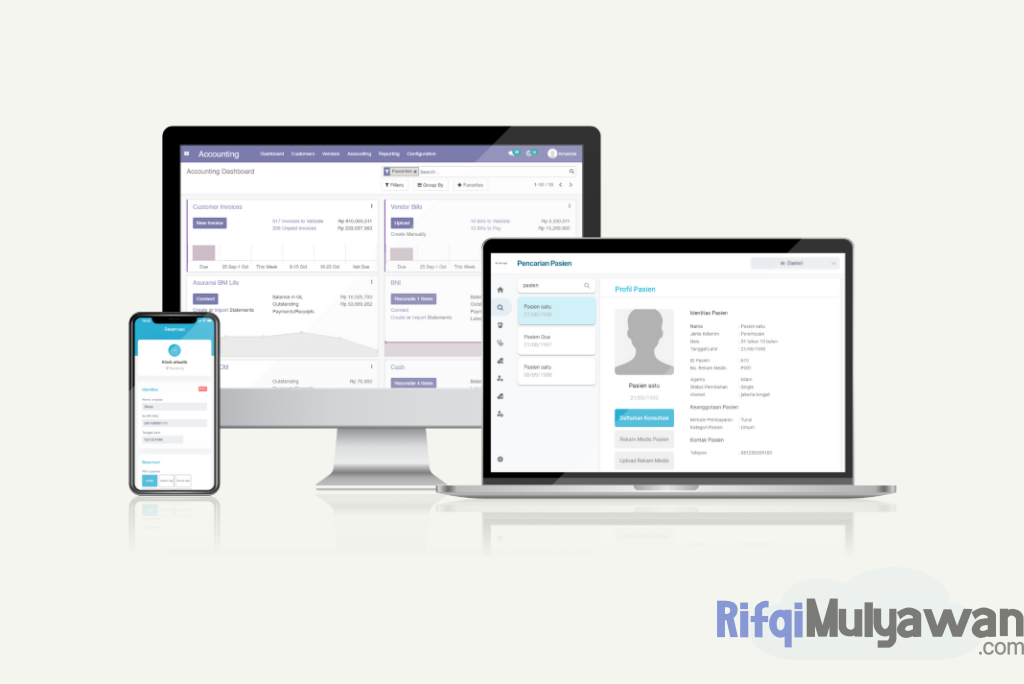 Gambar Fitur Layanan Kesehatan Berbasis Web Yang Responsif