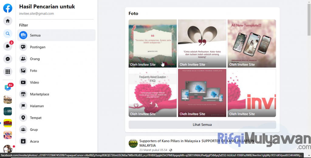 Gambar Hasil Pencarian Pada Platform Social Media Atau Media Sosial