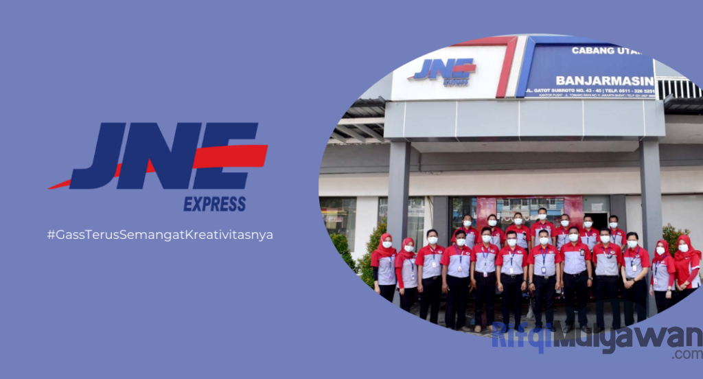 Gambar JNE Kantor Cabang Utama Banjarmasin Indonesia Dan Foto Pegawainya Yang Merupakan Tempat Yang Sering Kami Kunjungi Dalam Pengiriman Barang