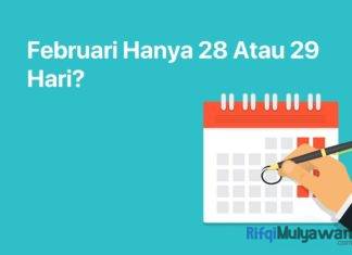 Gambar Mengapa Dan Kenapa Bulan Februari Hanya Terdapat Dan Punya 28 Atau 29 Hari