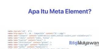 Gambar Pengertian Meta Element Apa Itu Meta Tag HTML Fungsi Jenis Contoh Dan Bagaimana Cara Menggunakan HTML Meta Element Atau Tag untuk SEO
