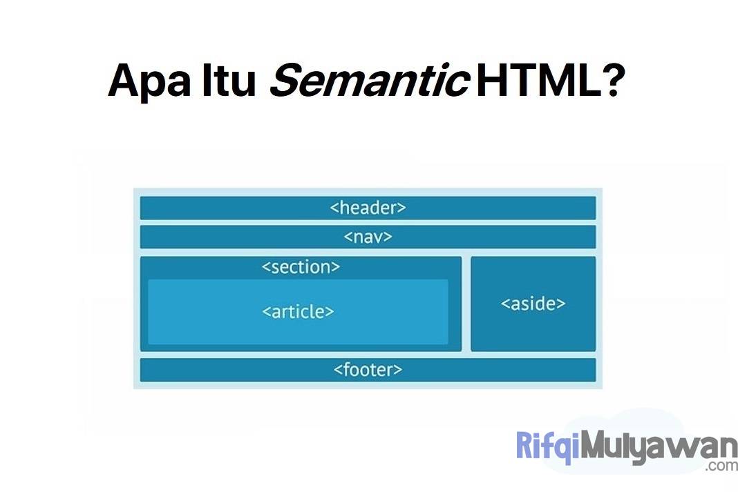 Pengertian Semantic HTML: Macam Tag, Bedanya Dengan Non-Semantic!