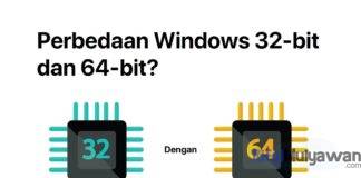 Gambar Penjelasan Perbedaan Windows 32 Bit Dan 64 Bit Serta Kekurangan Dan Kelebihannya
