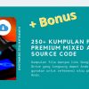 Gambar Produk 250 Plus Lebih Kumpulan File Aplikasi Premium Mixed Android Source Code