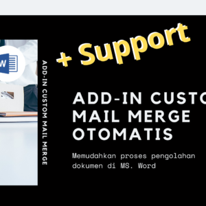 Gambar Produk Add In Custom Mail Merge Bisa Dengan Gambar Tanpa Security Notice Warning Microsoft Word Untuk Save Data Ke Semua Bentuk Format File Otomatis Plus Layanan Support