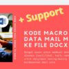 Gambar Produk Kode Macro Makro Microsoft Word Untuk Save Data Mail Merge Ke Bentuk Docx Secara Otomatis Plus Layanan Support