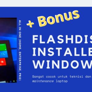 Gambar Produk USB Flashdisk Flash Drive FD Windows 10 8.1 8 Dan 7 All In One Installer 32 64 Bit Plus Microsoft Office