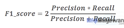 Gambar Rumus Dan Cara Kalkulasi F1 One Score