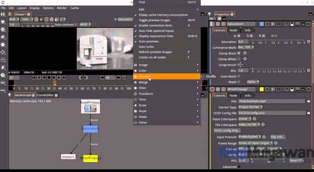 Gambar Screenshoot Aplikasi Natron