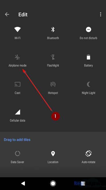 Gambar Screenshoot Menggunakan Airplane Mode Atau Mode Pesawat Dalam Penyebab Dan Cara Mengatasi Sinyal Ponsel HP Bermasalah Seperti Hilang Silang Sering Hilang Lemah Dan Lemot