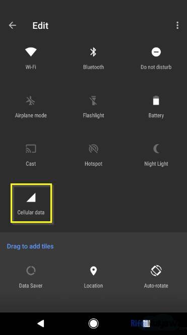 Gambar Screenshoot Pastikan Data Seluler Anda Sudah Menyala Dalam Penyebab Dan Cara Mengatasi Sinyal Ponsel HP Bermasalah Seperti Hilang Silang Sering Hilang Lemah Dan Lemot