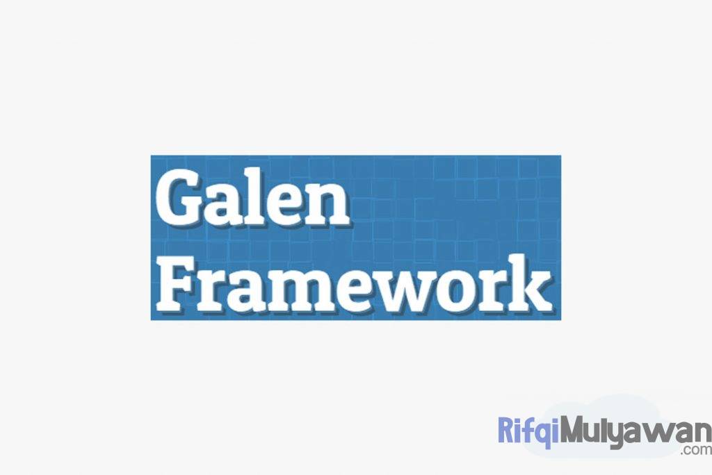 Gambar Screenshot Logo Software Otomasi Galen Framework