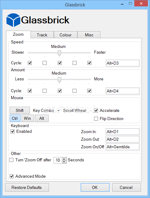 Gambar Screenshot Software Kaca Pembesar Glassbrick