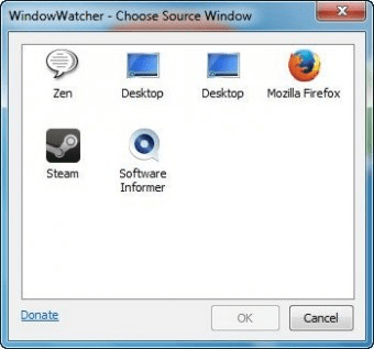 Gambar Screenshot Software Kaca Pembesar WindowWatcher