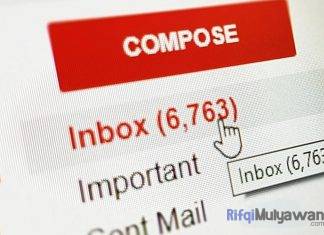 Gambar Tampilan Aplikasi Google Email