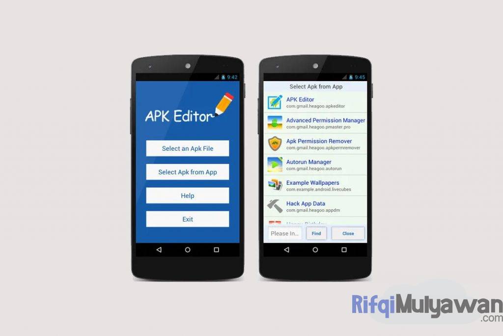 Gambar Tutorial Cara Edit File APK Di PC Desktop Komputer Windows 10 8 7 Dengan Menggunakan APK Editor Pro