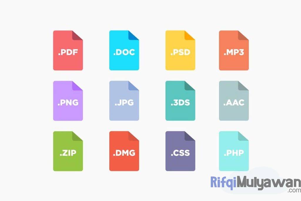 Ilustrasi Gambar Contoh File Serta Bagaimana Mereka Dibuat Dan Disimpan