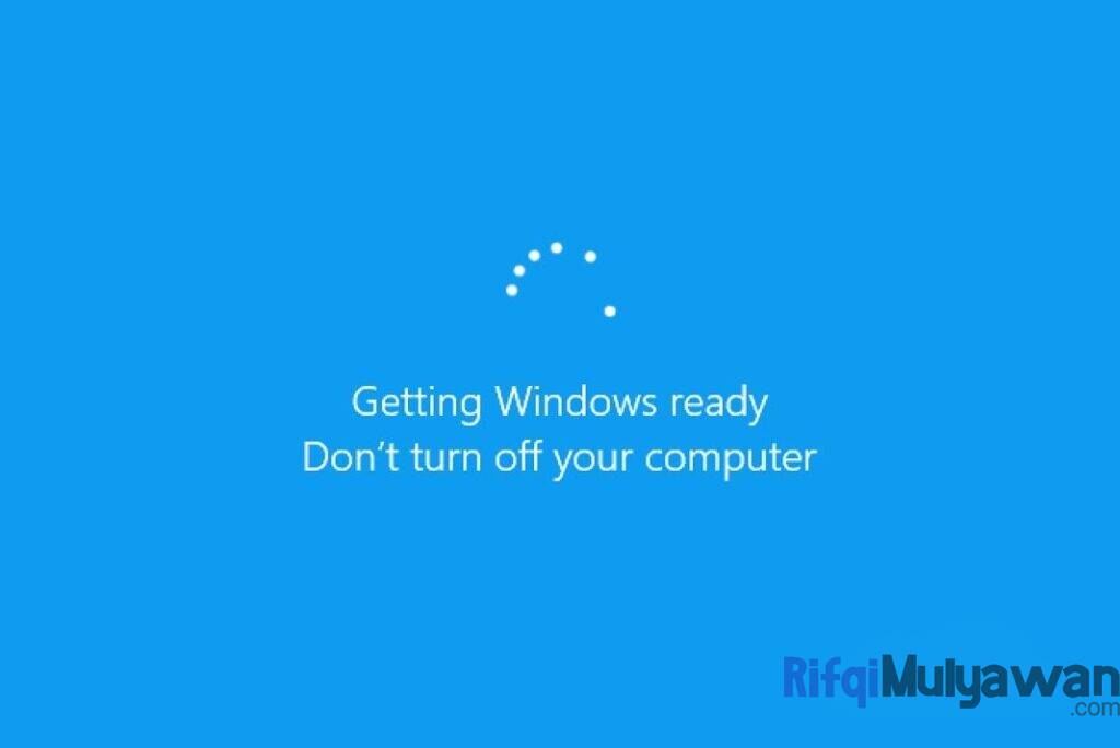 Ilustrasi Gambar Contoh Proses Install Dari Installer Windows 10