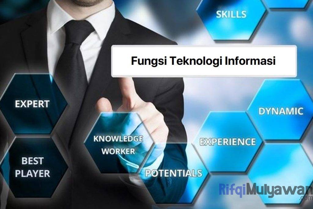 Ilustrasi Gambar Fungsi Teknologi Informasi Dalam Membahas Penjelasannya