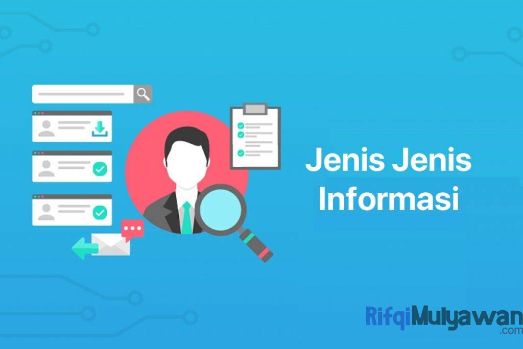 Ilustrasi Gambar Jenis Jenis Informasi Dalam Pembahasan Pengertiannya