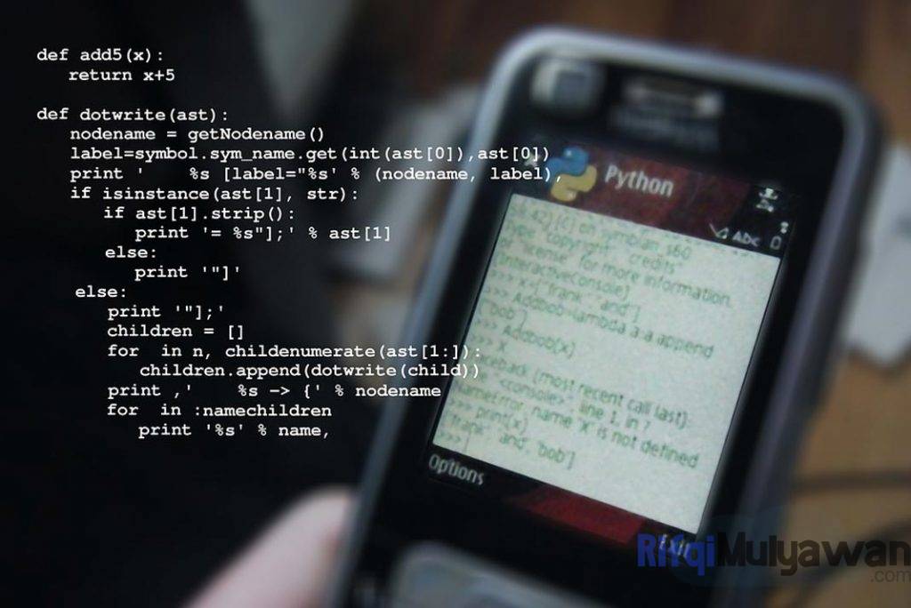 Ilustrasi Gambar Contoh OOP Atau Object Oriented Programming Python Dalam Membahas Pengertian Dan Artinya