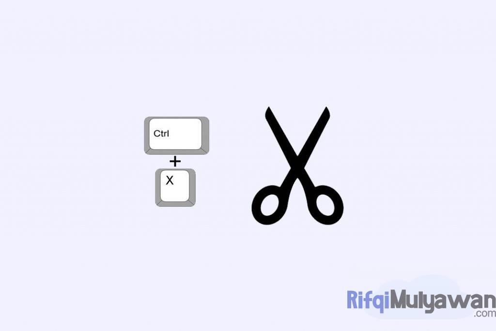 Ilustrasi Gambar Perbedaan Cut Dengan Copy Atau Salin Serta Apa Saja Shortcut Dan Kemana Perginya Setelah Dipotong