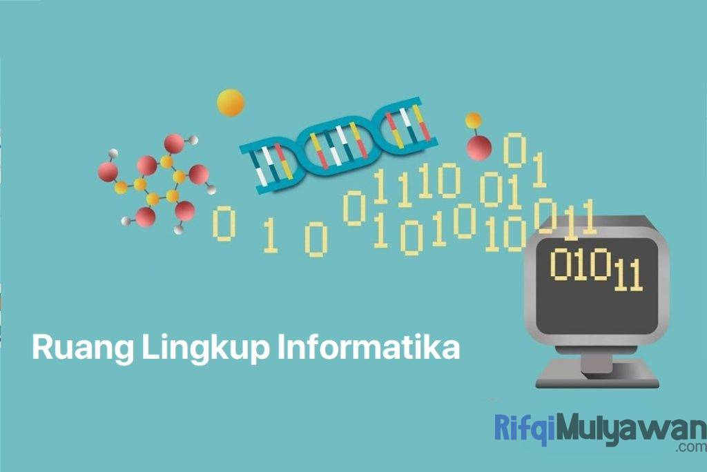 Ilustrasi Gambar Ruang Lingkup Informatika Dalam Pembahasan Pengertiannya