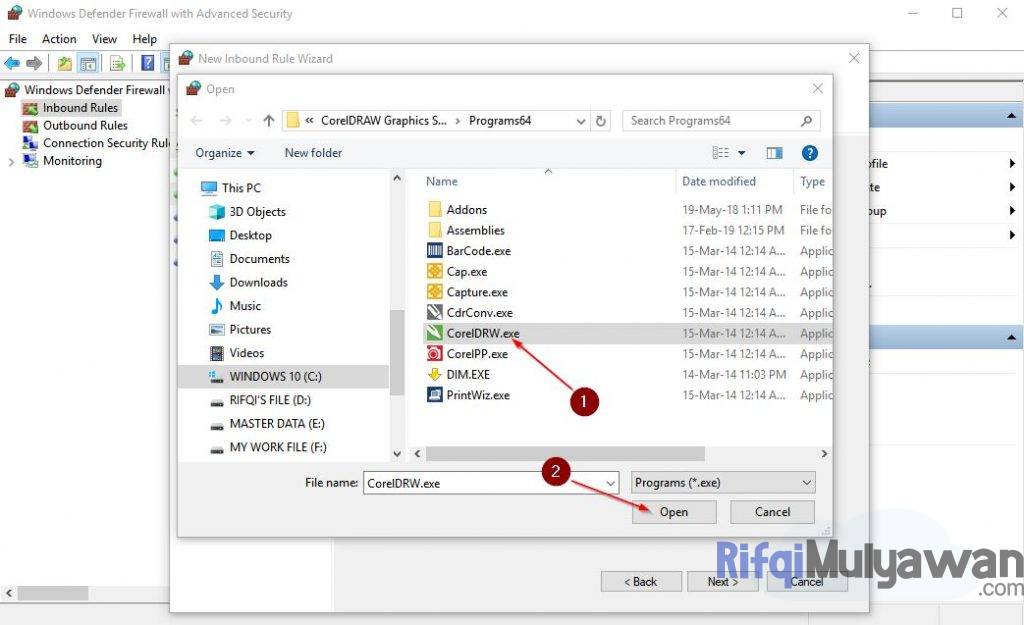 Pilih Aplikasinya Kemudian Open