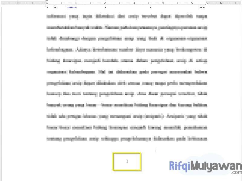 Selesai Penomoran Sudah Berubah Menjadi Angka