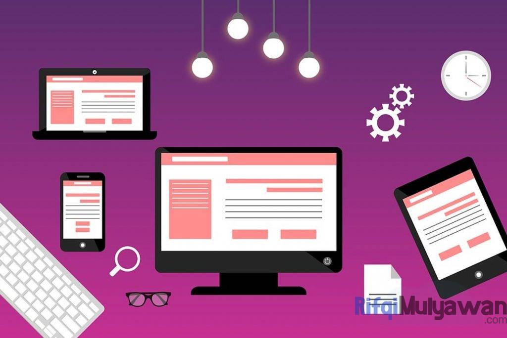 Ilustrasi Gambar Bagaimana Website Optimization Atau Pengoptimalan Dan Optimasi Situs Web Dapat Menguntungkan Bisnis