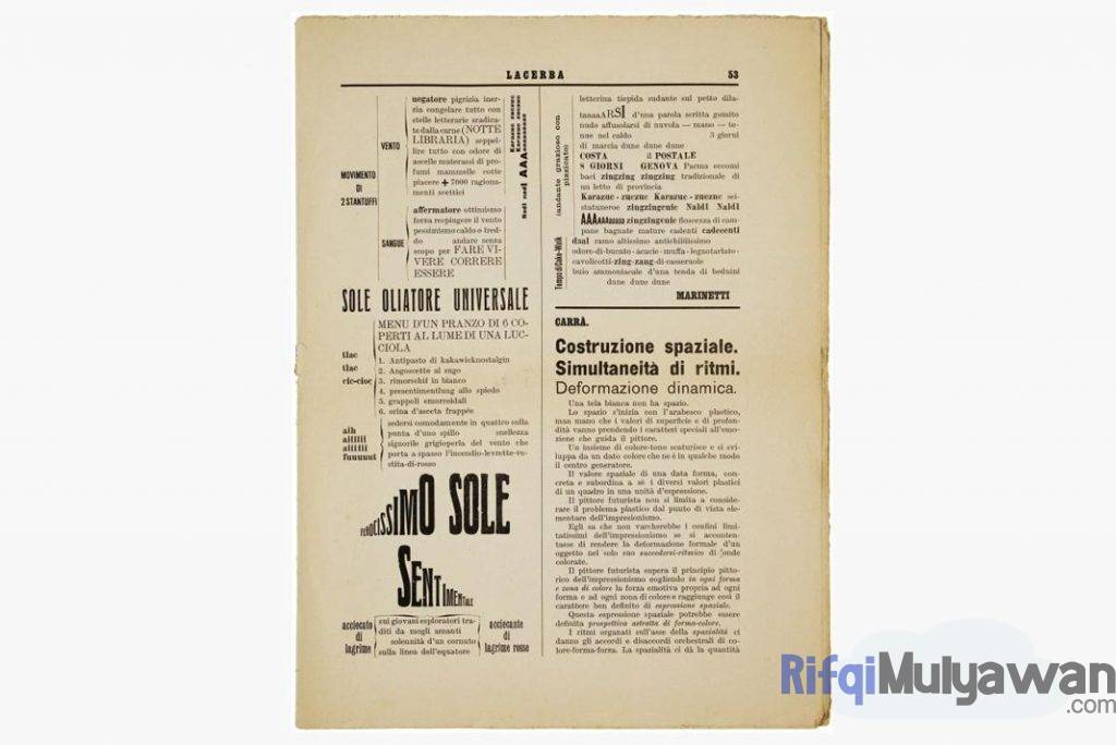 Gambar Futurist Magazine Lecerba | Runemadsen Dalam Membahas Pengertian Grid System Atau Sistem Grid
